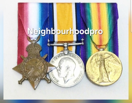 Ww1 medal set 1914 - ww1,