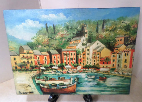Original oil painting - by, mara