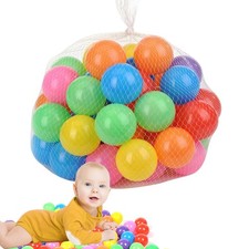 50pcs Soft Plastic Play Balls