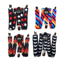 Elastic Baby Boy Girl Suspenders / Lovely Y Back Child Braces Toddlers Belt UK