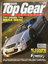 Top Gear Magazine #64 - January 1999 - Merc CLK-GTR, M Coupe v TVR Speed Six