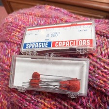 4X GENUINE SPRAGUE 39PF 1KV
