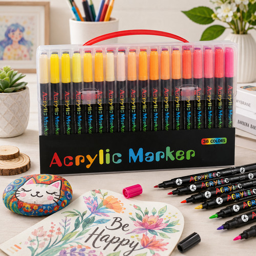 Acrylic paint pens 120 - paint,