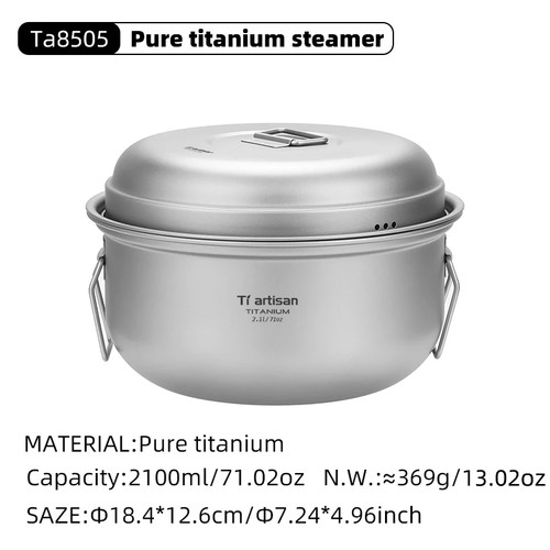 8l titanium camping - titanium,