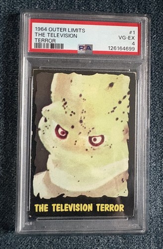 1964 outer limits - limits, card