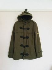 Hooded Coat Jacket Mens Loden