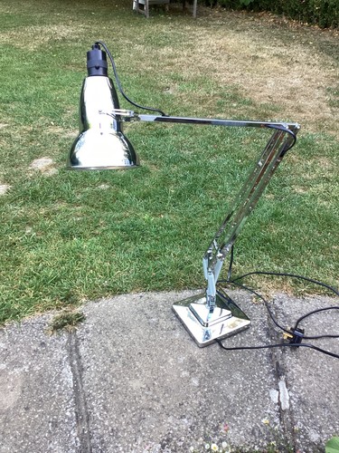 Genuine chrome anglepoise lamp - chrome,