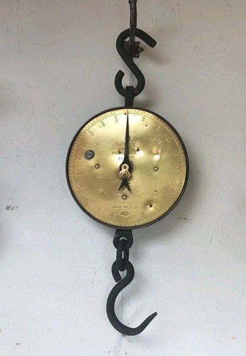 Vintage salter 200lb 1lb - x,