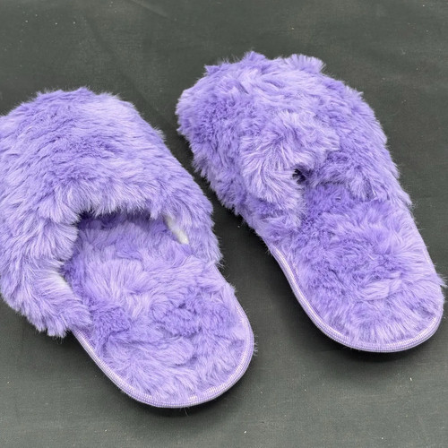 Girls purple fluffy - girls,