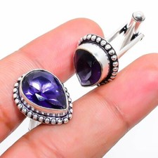 African Amethyst Gemstone 925