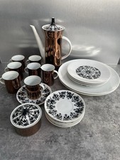 Rosenthal Studio Linie Hilton Coffee Set + 5 Plates. Berlin 4009