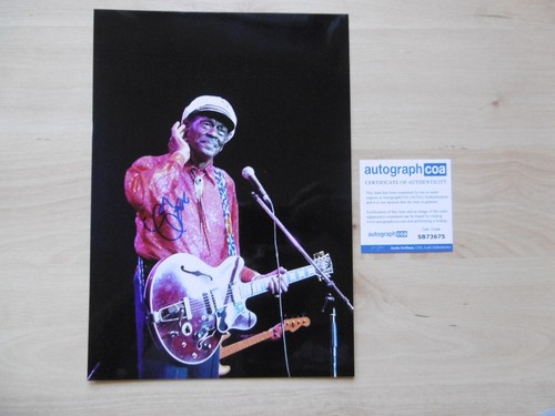 Chuck berry original autograph - chuck,