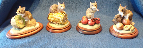 Border fine arts - border, mice