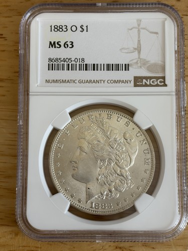 1883 morgan silver dollar - 1883-o,