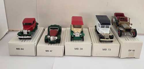 Collection 5 matchbox - collection, of