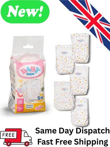 Baby born nappies pack - nappies,