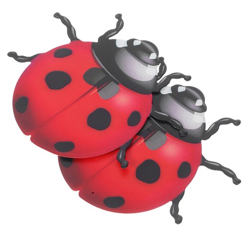 Iron ladybug wall - iron, decor