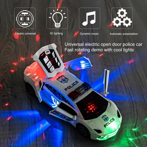 Led car police - police, music