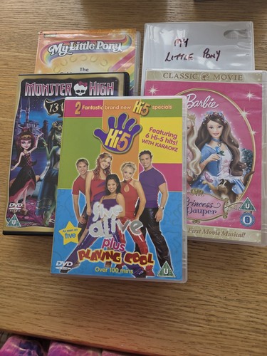 Assorted dvds my little - 2,