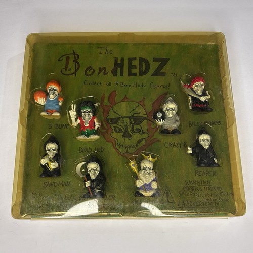 Bone hedz figures complete set - hedz,