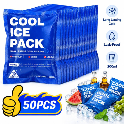 10pcs reusable ice packs - 10pcs,