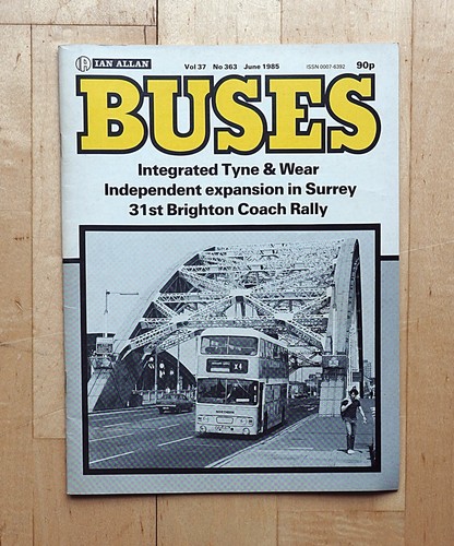 Buses magazine june 1985 ian - june,