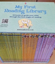 USBORNE..MY FIRST READING LIBRARY. 50 BOOKS.(A)
