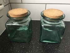 Square Thick Heavy Green Large