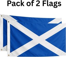 SCOTLAND Flag (Pack of 2)