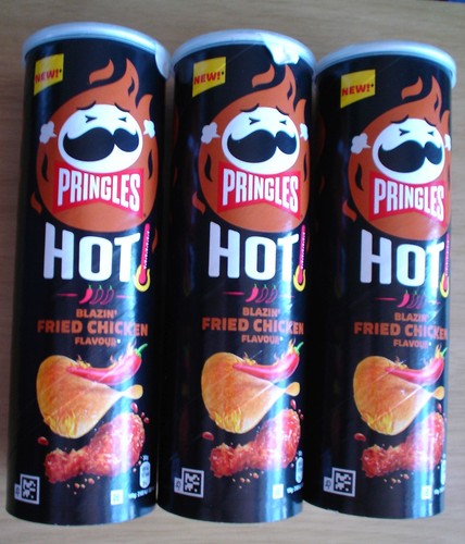 Tubes of pringles blazin - tubes,