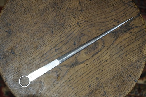 Vintage epns meat - meat, skewer