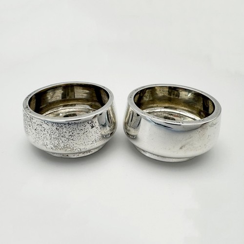 Pair antique russian salt - pair,