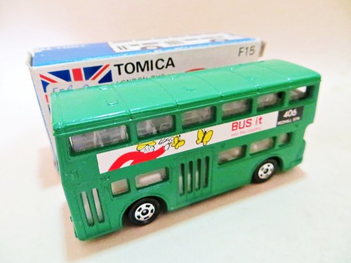 Tomy tomica f15 london bus - tomy,