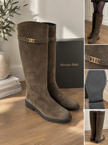 Massimo dutti khaki brown - khaki,