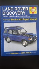 Haynes 3016 Workshop Manual Land Rover Discovery Diesel (1989 - 1995 - G to N)