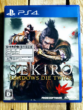 Sekiro Shadows Die Twice PS4 PS5 JPN Import 2019 Game (Plays in Japanese not Eng