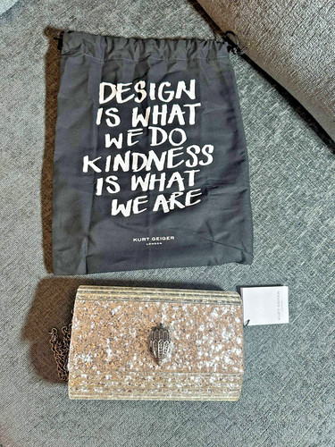 Kurt geiger silver - geiger, glitter