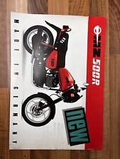 MZ ETZ 500R SALES BROCHURE