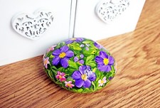 Hand-painted Large Stone Rock