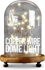 iN Home Copper Wire LED Dome Light with Remote - 30 LED Fairy Lights on 3M Long