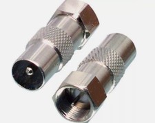 9x Belkin F-Pin to Coaxial F