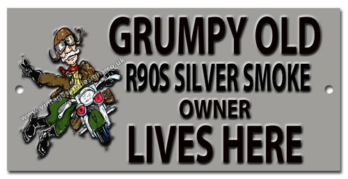 Grumpy old r90s - grumpy, smoke