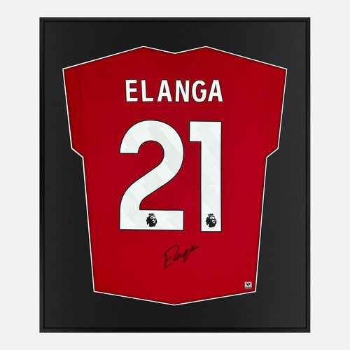 Framed elanga signed - framed,