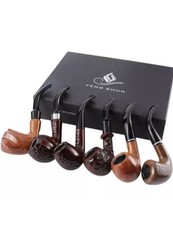 Durable wooden pipe smoking - 6x,