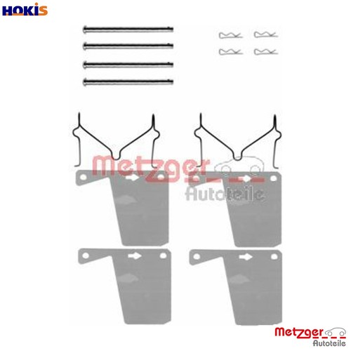 Accessory kit disc brake pad - disc,