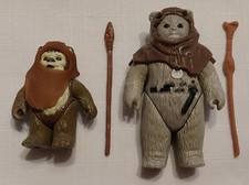 Vintage Star Wars Action Figure Ewoks Wicket - Chief Chirpa.....Bundle Job Lot.