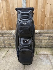 Mizuno Premium PU Leather Golf Tour Cart Bag 14-Way Top Trolley Bag