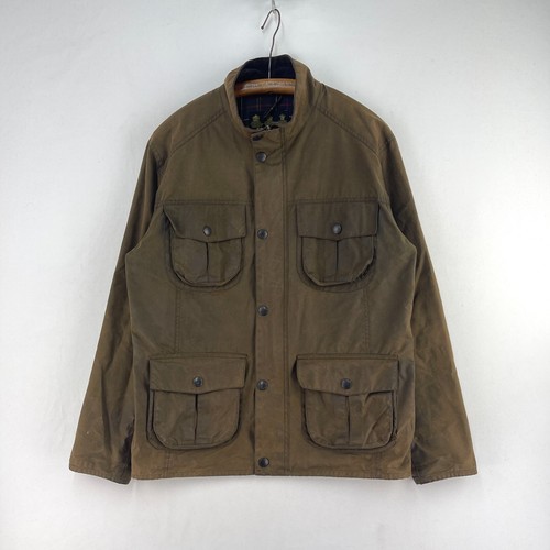 Barbour wax jacket mens large - barbour,
