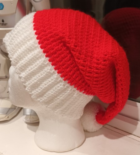 White sparkly santa - santa, adult