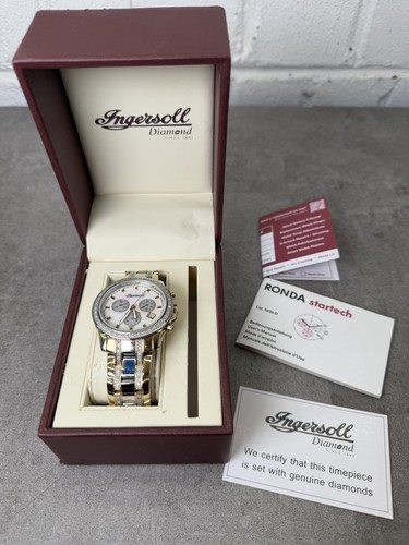 Ingersoll diamond chronograph - ingersoll,